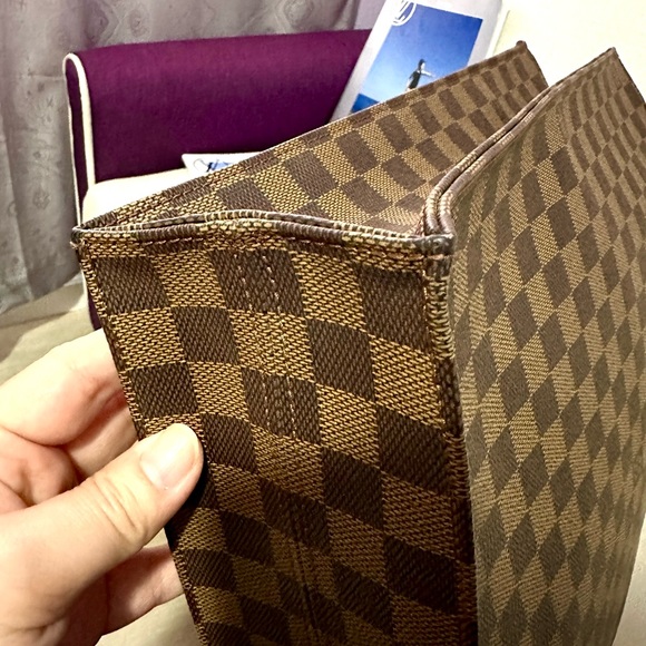 Louis Vuitton Sac Plat in Damier Ebane handbag - Picture 5 of 11